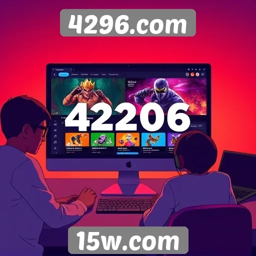 Exploração da interface do usuário em 4296.com